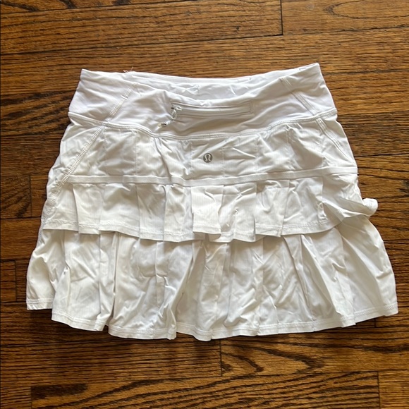 Lululemon White Tennis Skirt - Picture 3 of 3